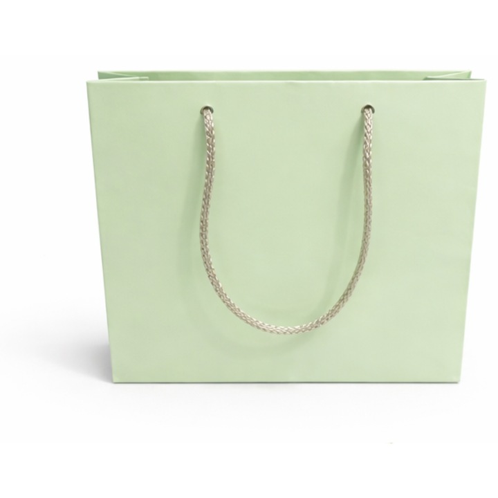 Set 10 buc - Punga pentru cadou - Nicas - verde - 13x14, 5x4 cm - Tip S