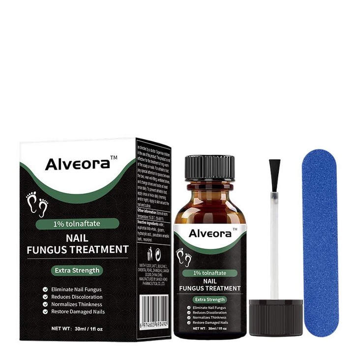 JOVYNEX körömgomba kezelés 30ml, 1% Tolnaftat formula, reszelővel és ecsettel