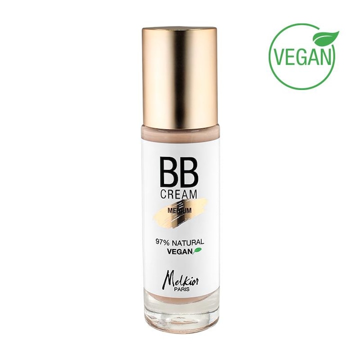BB Cream Melkior Professional, nuanță Medium, 30ml, vegan