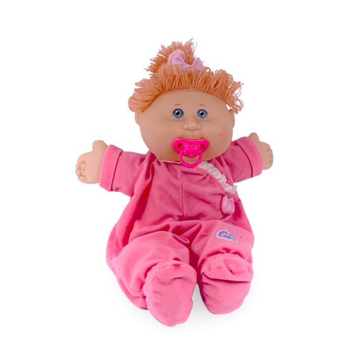 Плюшена играчка Chippo 21-99-363, Кукла, Мек плюш, 40 см, Розов