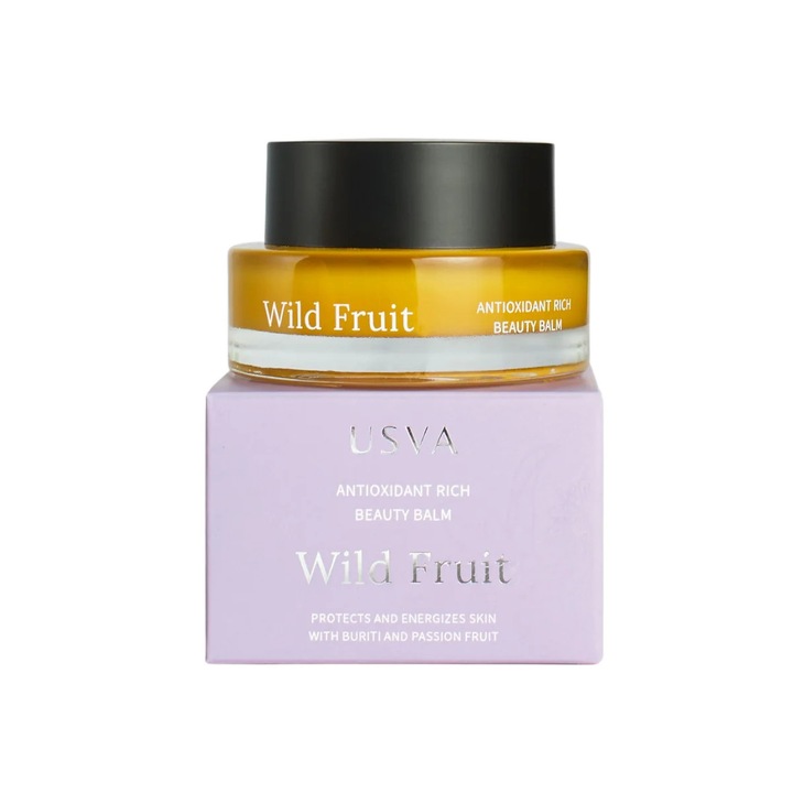 Антиоксидантен балсам за лице с Бурити и Пасифлора - Usva Cosmetics Wild Fruit 30 мл