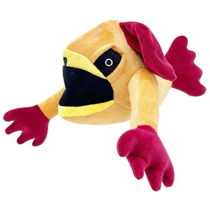 Jucărie de Plus KikinChicken, Galben/Rosu, Moale, pentru Copii