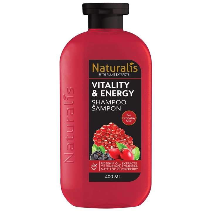 Naturalis sampon - vitalitás és energia, 400ml