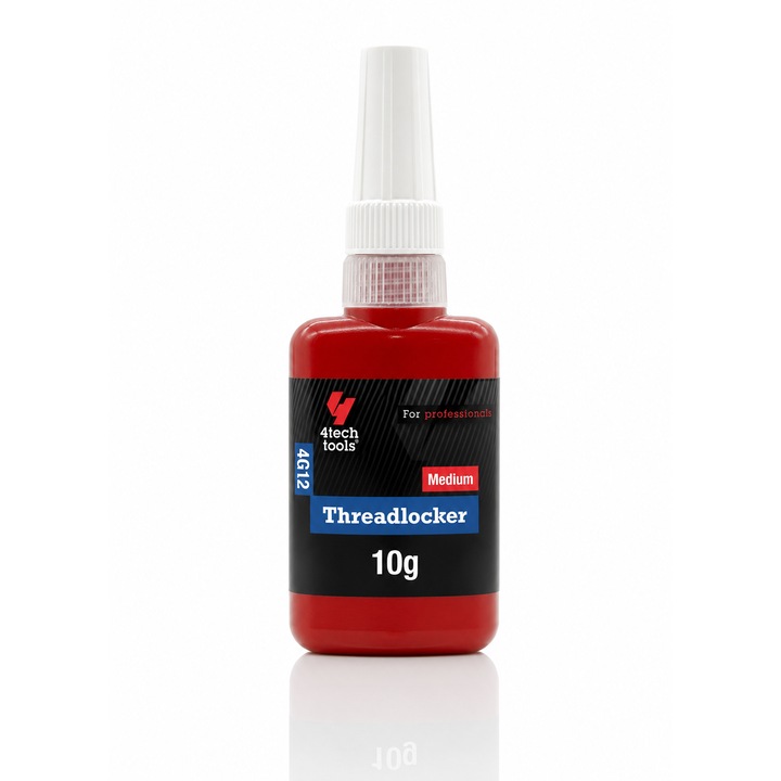 Adeziv Pentru Filete 4Techtools, Cu Rezistenta Medie, 10 G, Albastru, Anaerob, Tixotropic