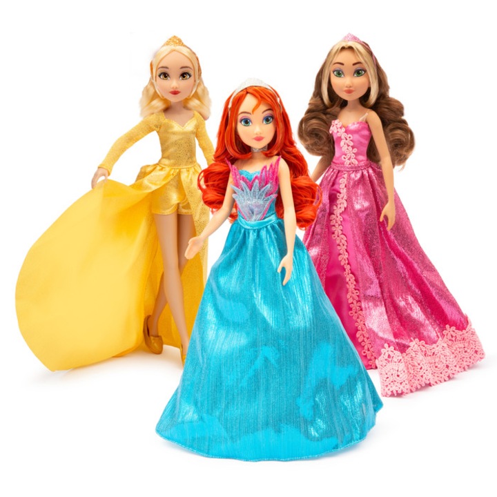 WINX 3 modele, papusi, 27 cm