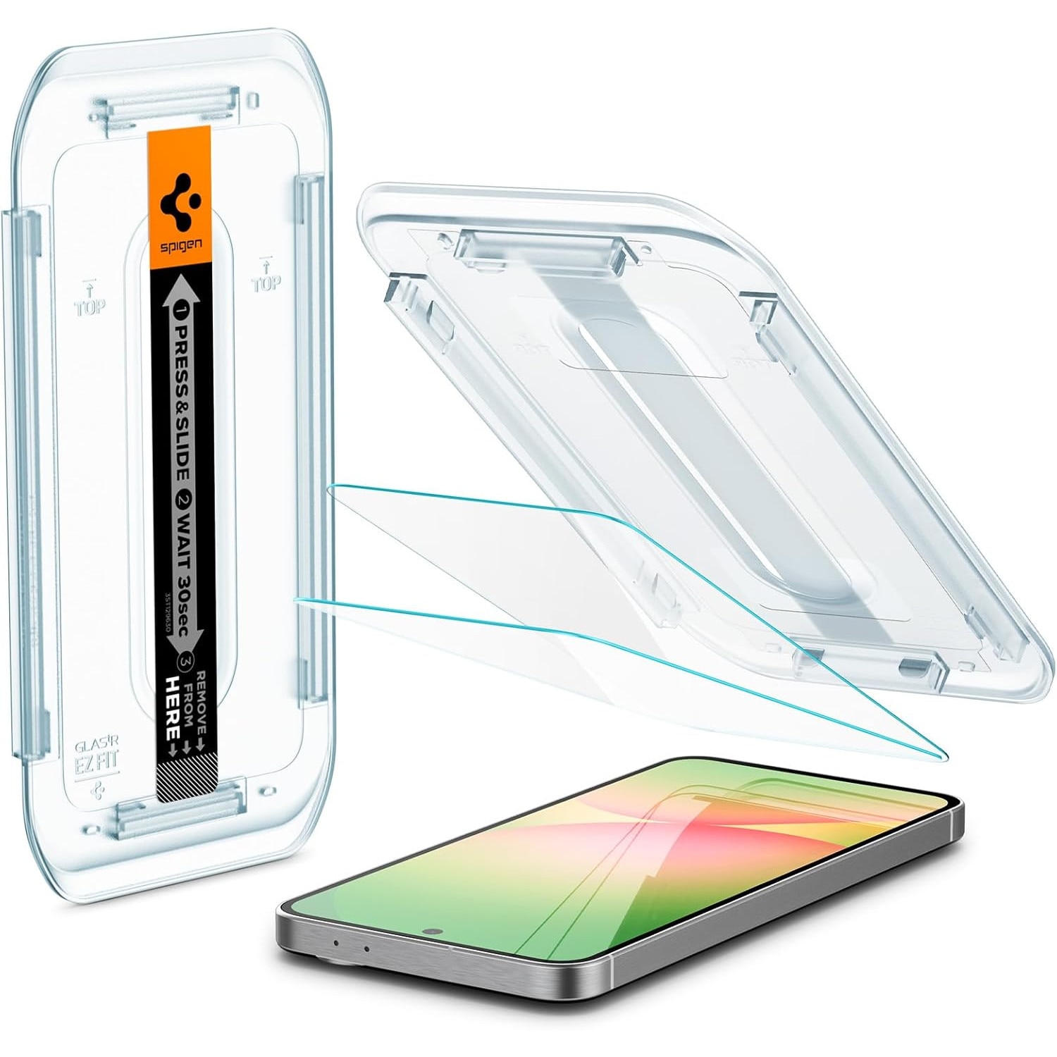 Folie transparenta cu autoaplicare compatibila cu Samsung Galaxy S20 FE, sticla securizata