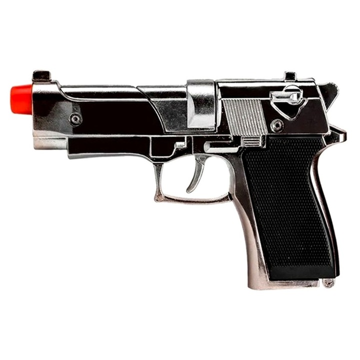 Пистолет с капси, Zanox, тип Beretta, 8 изстрела, метал, 13 см