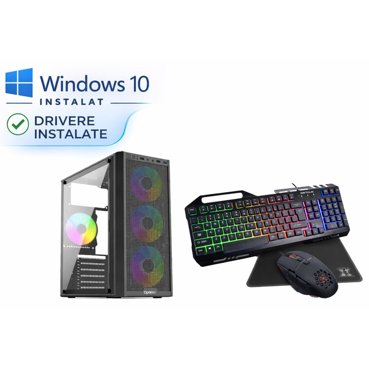 Настолен компютър Intel® Core™ i7-4770 3.9Ghz Turbo честота, 16GB RAM DDR3, Видео AMD Radeon™ R7 4GB GDDR5, SSD 128GB + HDD 1TB, HDMI, USB 3.0