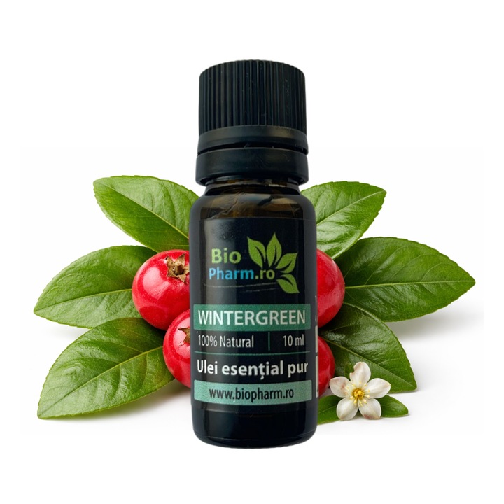 Ulei esential pur de Wintergreen, 10ml