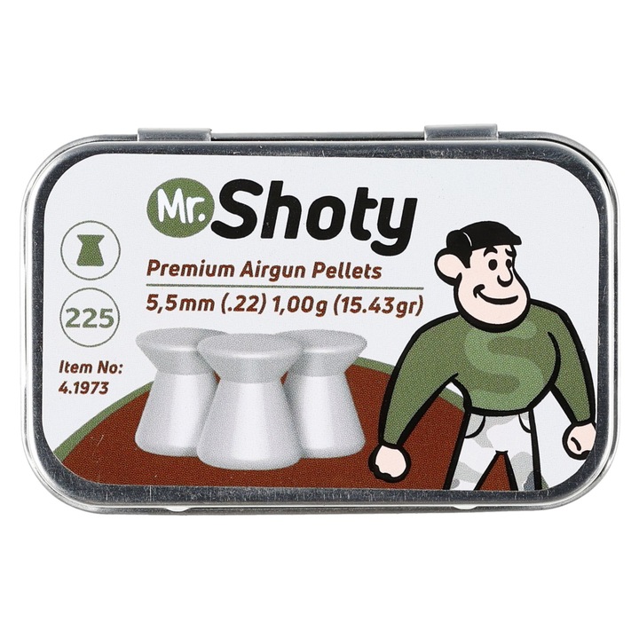 Alice plat, Mr. Shoty, 5, 5 mm, 1 g, Set 225