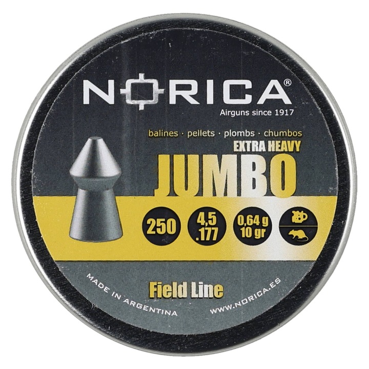 Diabolo, Norica, Jumbo extra heavy, 4, 5mm, set 250
