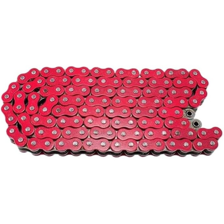 Lant transmisie motocicleta, 420/428, 108 zale, culoare rosu