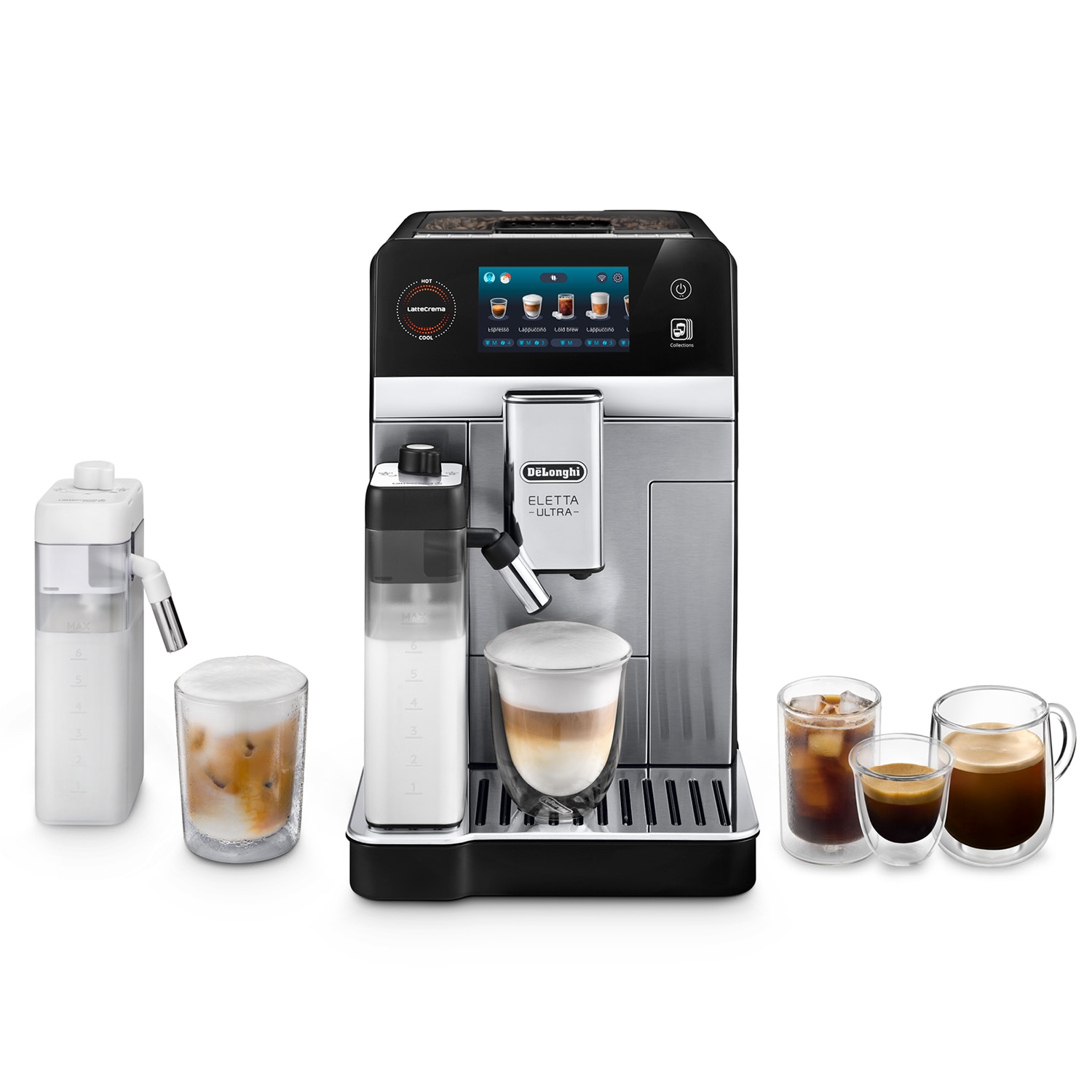 Espressor automat De'Longhi PrimaDonna XS ETAM 36.365.M, 1450W, 15