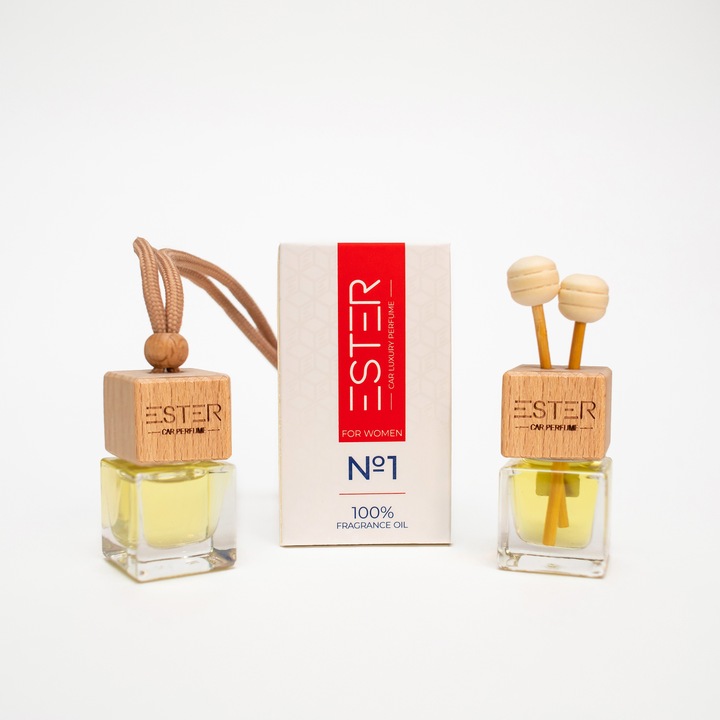 Odorizant auto Ester, parfum fructat, 8 ml, lungă durată