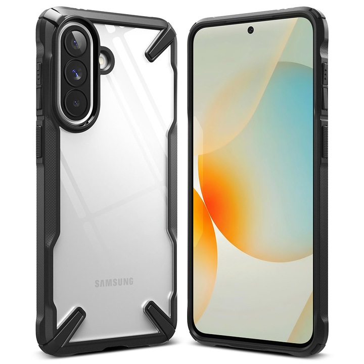 Husa pentru Samsung Galaxy A57 5G - Ringke Fusion X - Black