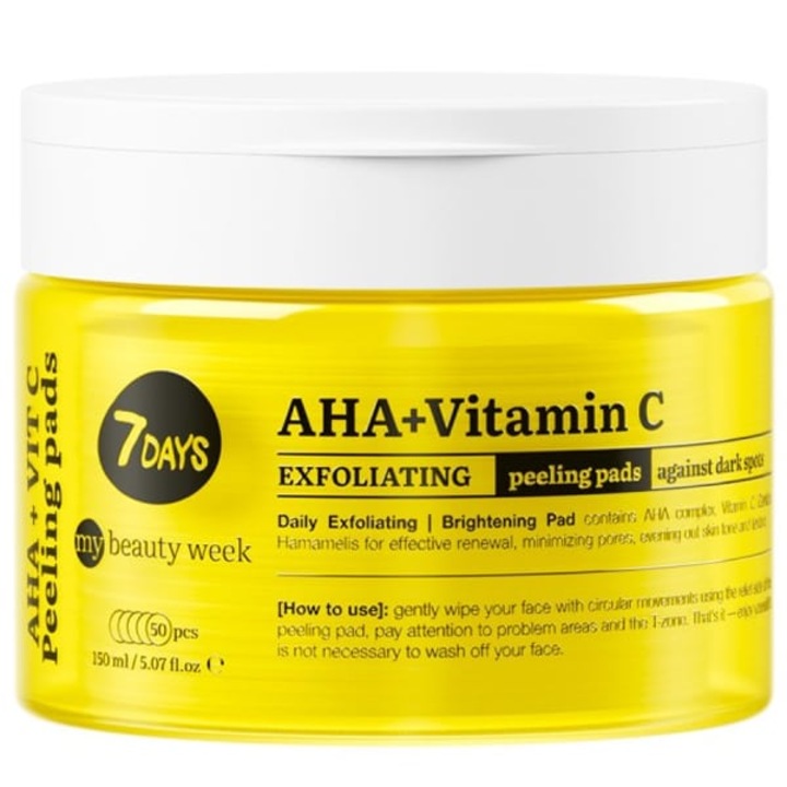 7 Days hámlasztó korongok AHA-val és C-vitaminnal 150 ml