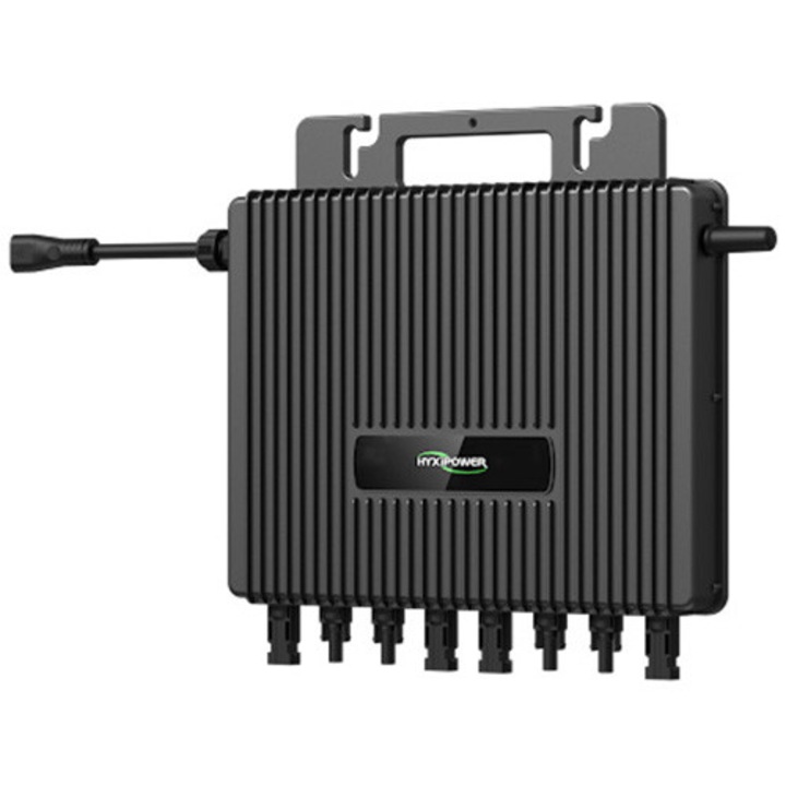 Microinvertor HYXi HYX-M1800-SW, 4-in-1, Sub-1G Wifi, compatibilitate tipica cu modulul 360 - 670 W, putere nominala de iesire 1800 VA, curent nominal de iesire 8,18 A / 7,83 A / 7,50 A, dimensiuni 310*236*35,5 mm