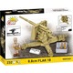 Set de Construit Cobi, 8.8 cm Flak 18, 232 piese, camuflaj nisip, 190x145x70mm