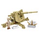 Set de Construit Cobi, 8.8 cm Flak 18, 232 piese, camuflaj nisip, 190x145x70mm