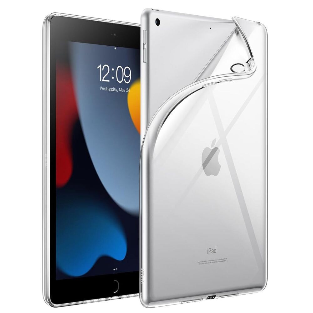 Husa compatibila cu Apple Ipad 10.2/10.5/2019, Protectie antisoc, Silicon Ultra Slim High Tech, Crystal Clear