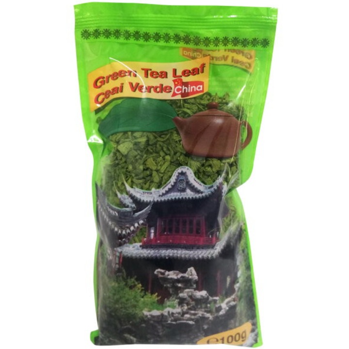 Ceai Verde Premium bis-nis, Frunze Intregi, 100g, Natural, Aroma Intensa