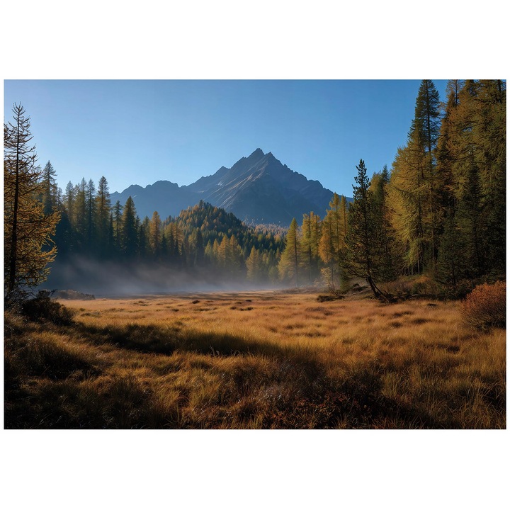 Fototapet 3D, Munti, Natura, Peisaj, 150x105 cm, Modern, Vlies, Tapet, Pentru Dormitor, Camera, Living, Perete, Decorare, 16288VX3