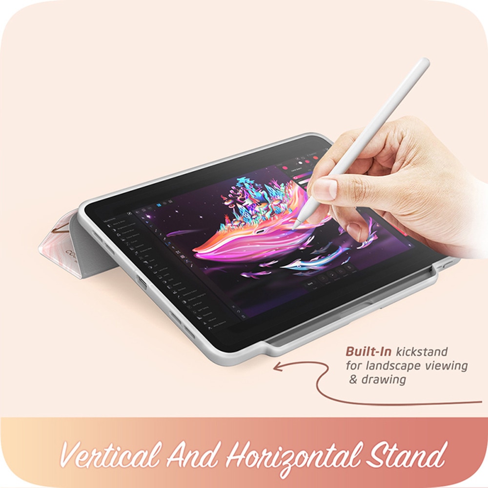 Husa Protectie Compatibila cu Cosmo, i-Blason, iPad Pro 13 (2024) / iPad Pro 13 (2025) - Marble