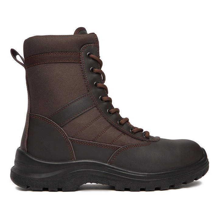 Pantofi de lucru HUNTER, maro, talpa anti-perforare, marime 48