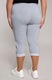 Сиви панталони 3/4 на райета