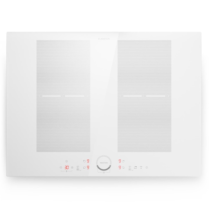Klarstein, Delicatessa 70 Flex, Plita Cu Inductie Incorporabila, 4 Zone, 7000 W, Sticla Ceramica