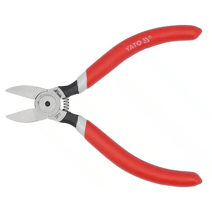 Cleste taietor Yato YT-1950 / Lungime 125mm / Precizie pentru taiere cabluri si sarme / YATO