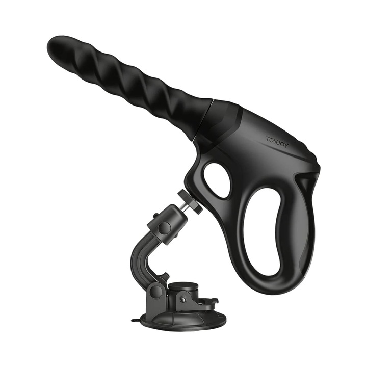 Vibrator Cadence Fatale PRO+, TOY JOY, rotativ, cu impulsuri, negru