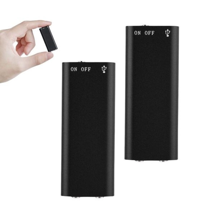 Reportofon spion, inregistrare cu un singur buton, operare rapida, modul activat de voce, sunet cristalin cu calitate de 1536 kbps, inregistrare de 48 de ore cu o memorie de 8 GB - A2VITALK VYZIO®