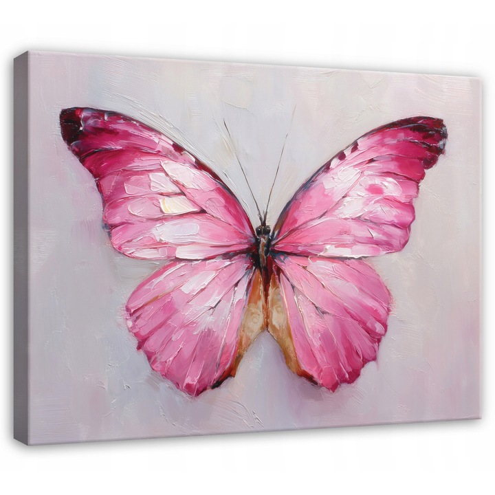 Tablou Canvas, Fluture, 120x80 cm, Tablou, Decorative, Living, Bucatarie, Picturi Pentru Perete, PP16339O20