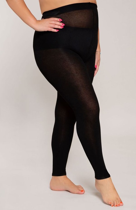 Jambiere din casmir negru Ribessa