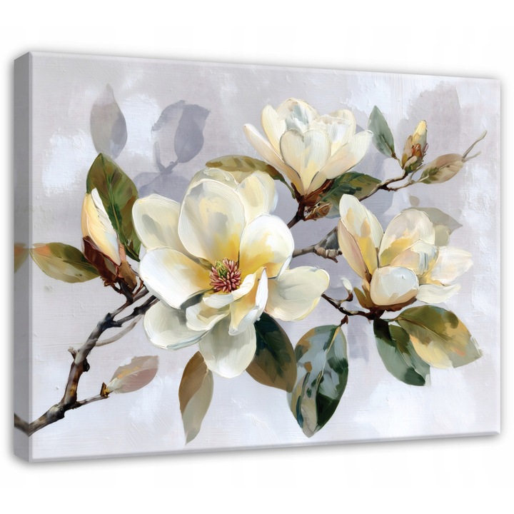 Tablou Canvas, Flori, 100x70 cm, Tablou, Decorative, Living, Bucatarie, Picturi Pentru Perete, PP16448O1