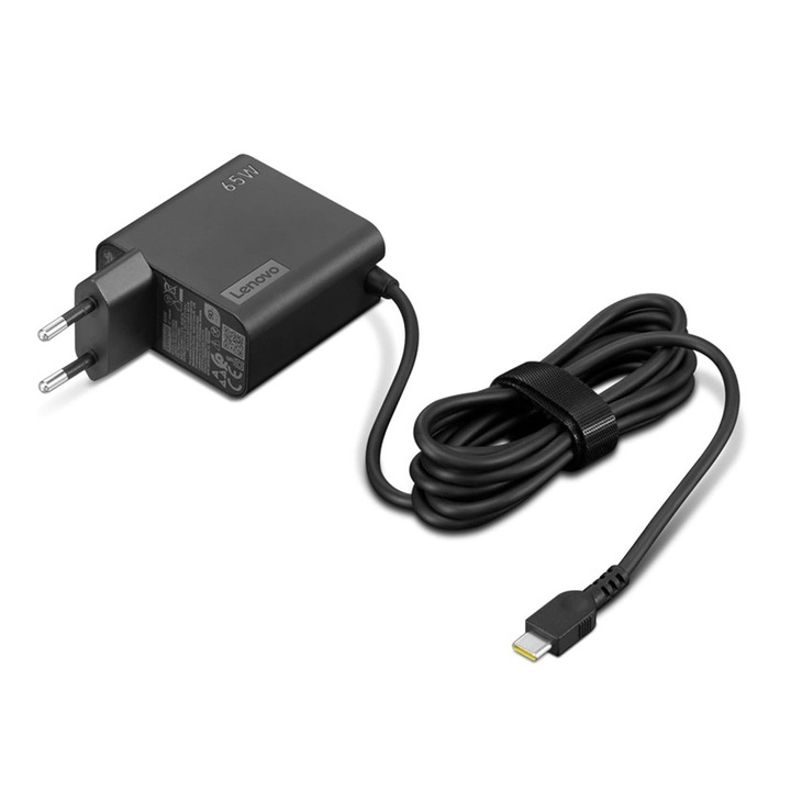 Incarcator original Lenovo 20V 3.25A 65W USB-C, Travel, 4X21L54610 ADLX65YAC3A, ADLX65YAC3D, ADLX65YCC3A, ADLX65YCC3D, ADLX65YDC2D, ADLX65YDC3D, ADLX65YLC3A, ADLX65YLC3D, ADLX65YSCC2A, ADLX65YSCC3A, ADLX65YSDC3A, ADP-65XD B, GX20P92523, GX20P92529a