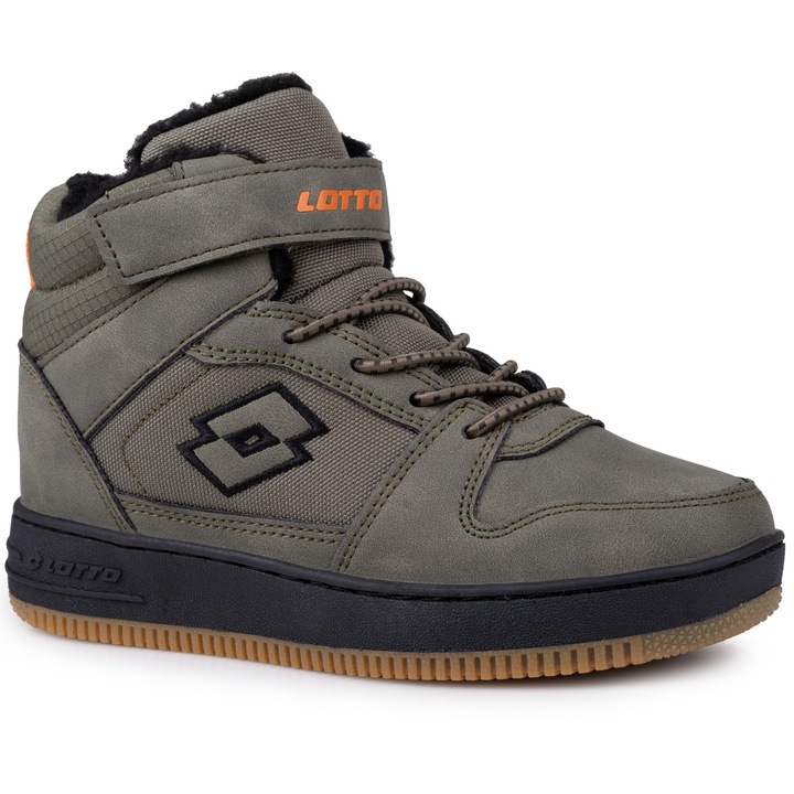 Ghete sport copii Lotto PREHNA FUR, Verde