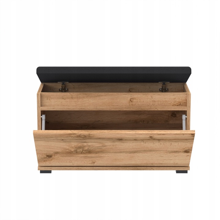 Dulap pantofi, 100x36x47cm, culoare Wotan