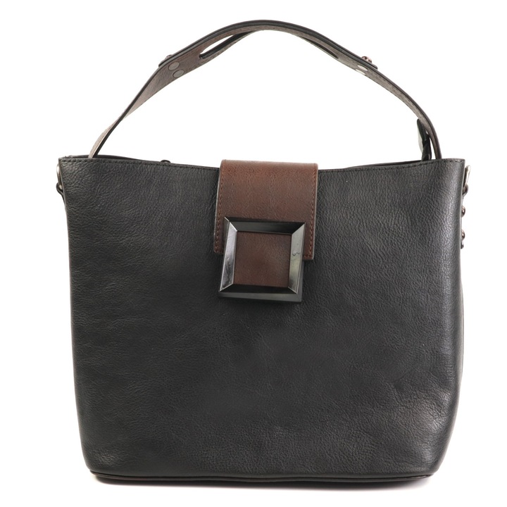 Női táska fekete F8533, Többszínű, One-Size