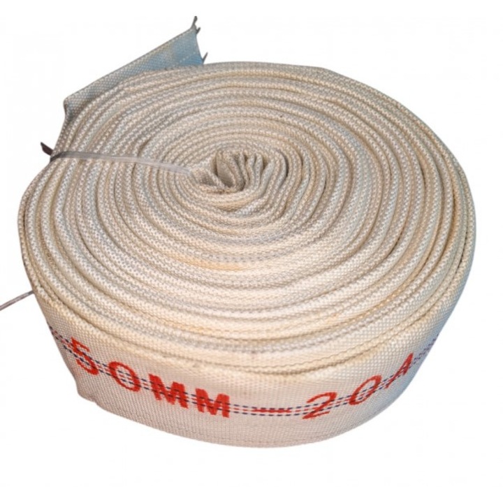 Furtun plat 2 toli, PVC, 20 m, debit mare, flexibil