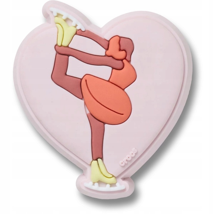 Crocs ornament Jibbitz unisex Figure Skating Upright Spin 10016518 multicolor marime unica