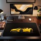 Mousepad mare Oktane Ferrari SF90 Stradale, gri, 800x400x4 mm, margini drepte necusute