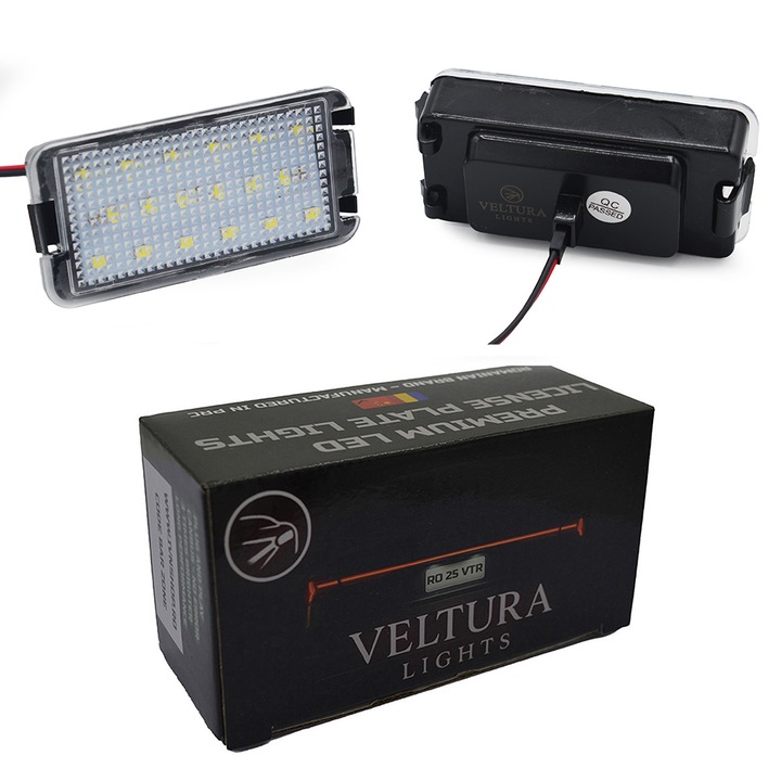 Lampi led numar Veltura dedicate SEAT ALTEA, IBIZA, LEON, TOLEDO, Cordoba
