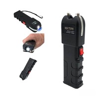 Electrosoc cu Lanterna Virtual Trend® 928, Reincarcabil, Pentru Autoaparare, Alunga Hoti si Animale, 220V, Husa Protectie
