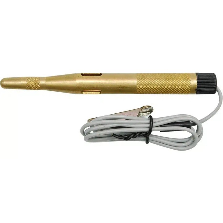 Tester auto 6-24V creion de tensiune 110mm Vorel 65270 / Detectare rapida a tensiunii, Indicator luminos si siguranta / VOREL
