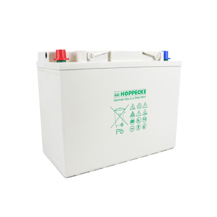 Acumulator de tractiune Hoppecke Trak Bloc 12 TB 115 AGM, 12V 115Ah/C5 (123Ah/C10, 131Ah/C20), 344x170x275mm