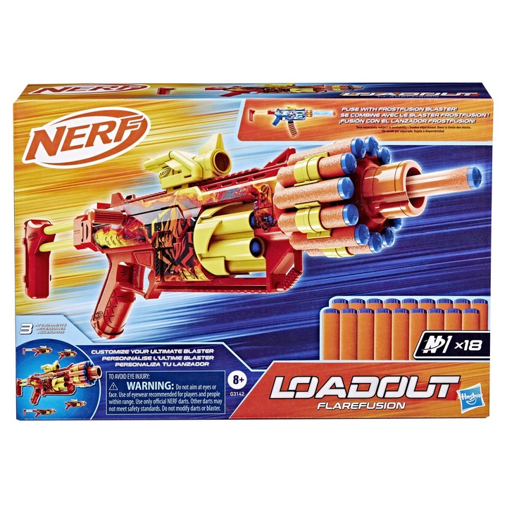 Бластер Nerf - Loadout Flarefusion