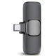 Microfon Lavaliera CGN, wireless, reducere zgomot, USB-C, portabil