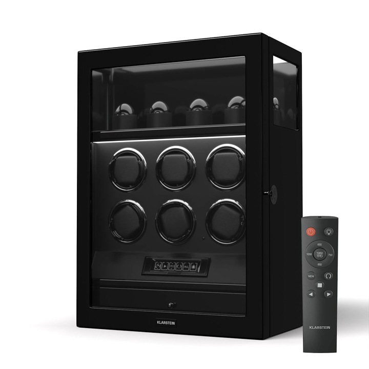 Klarstein, Securetouch Dispozitiv De Intors Ceasuri, 6+4 Ceasuri, Motor Mabuchi, Lac De Pian, 41 Moduri, Blocare, Led-Uri